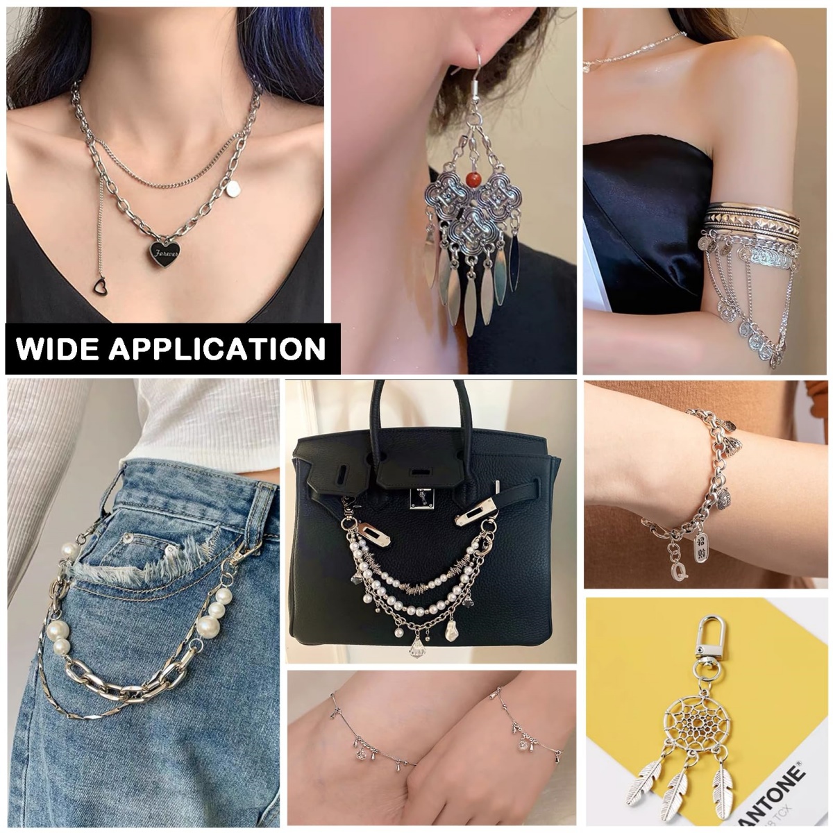 Iron Open Jump Rings Connector - Jewelry Making Closed Jump Rings 评论和价格