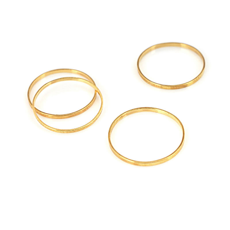 Diameter 8MM to 80MM Round Bra - Jewelry Making Closed Jump Rings 评论和价格